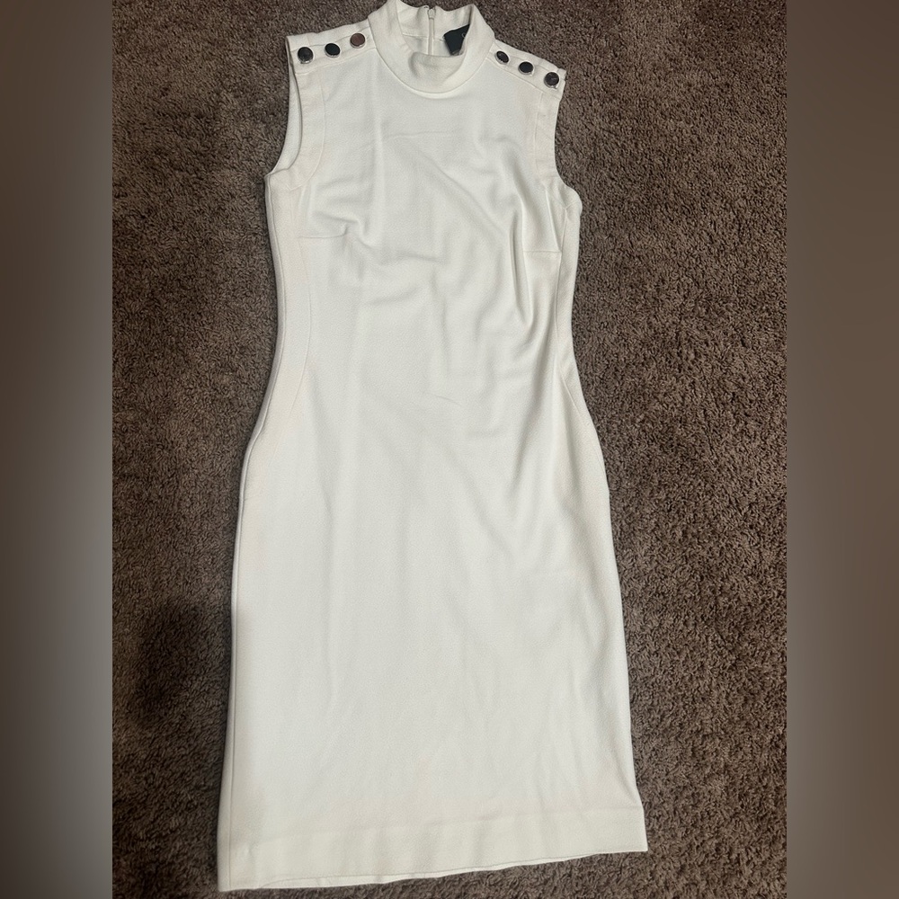 Gucci White Midi Dress